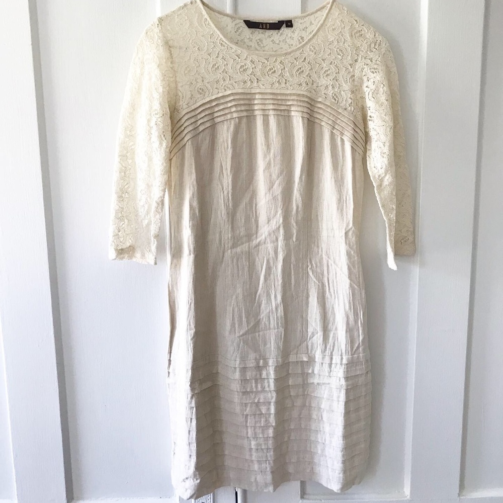 Canvas White Lace Cocktail Dress